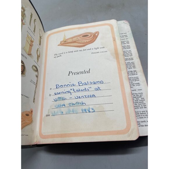 holy bible dictionary concordance king james version book black English READ - Picture 5 of 6